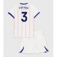 Chelsea Wesley Fofana #3 Tredje trøje Børn 2026-27 Kortærmet (+ Korte bukser)
